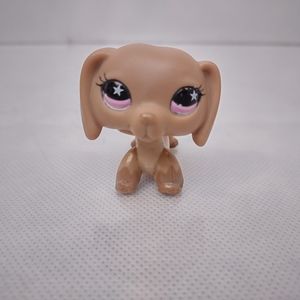 RARE dachshund Littlest pet shop toy